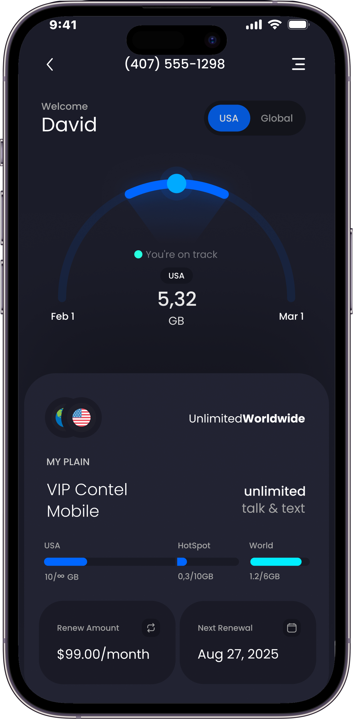 Contel Mobile App